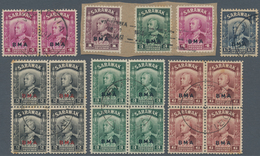 Labuan: 1945/1946, Sarawak Used In Labuan: BMA-issue 2 C Black, 3 C Green And 6 C Lake-brown, Each I - Autres & Non Classés