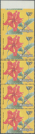 Malaiische Staaten - Bundesterritorien: 1979, Flowers 15c. 'Hibiscus Rosa-sinensis' Vertical Strip O - Federation Of Malaya