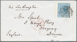 Malaiische Staaten - Penang: 1877 Cover To Torquay, England Via Southampton Franked By Straits Settl - Penang