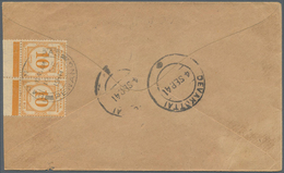 Malaiische Staaten - Penang: 1941, Incoming Unpaid Cover From "DEVAKOTTAI 4 SEP 41" (India) To Bayan - Penang