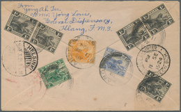 Malaiische Staaten - Selangor: 1924 Destinatin FINLAND, Registered Cover From Klang To Helsingfors, - Selangor