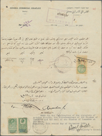 Palästina: 1935, "British Passport Palestine" For Mrs. Cywja Barlas (*1911, Resident At Haifa) Issue - Palestine