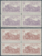 Vietnam-Nord (1945-1975): 1956, Inauguration Of Railway Hanoi - Muc Nam Quan Complete Set Of Four In - Vietnam