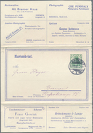 Thematik: Anzeigenganzsachen / Advertising Postal Stationery: 1906, German Empire. Advertising Lette - Non Classés