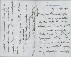 Thematik: Arktis / Arctic: 1915, ROBERT EDWIN PEARY, Handwritten Letter (June 1st) To President Kolb - Sonstige & Ohne Zuordnung