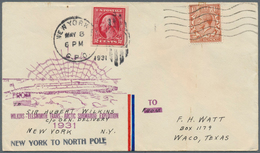 Thematik: Arktis / Arctic: 1931, USA/Belgium. Lot Of One US Cover With Cachet "Wilkins-Ellsworth Tra - Other & Unclassified