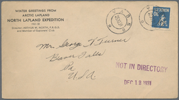 Thematik: Arktis / Arctic: 1931: Norway 30 Ore Tied By VADSO 25.11.1931 Cds On Envelope "WINTER GREE - Other & Unclassified