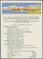 Thematik: Arktis / Arctic: 1935, July, Nordic Cruise Of Motor Ship "MONTE ROSA", Seven Unused Ppc Ea - Sonstige & Ohne Zuordnung