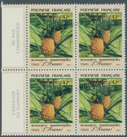 Thematik: Flora-Obst + Früchte / Flora-fruits: 1991, FRENCH POLYNESIA: Pineapple (Ananas Sativus) 42 - Obst & Früchte