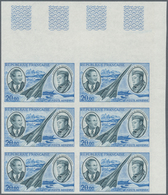 Thematik: Flugzeuge, Luftfahrt / Airoplanes, Aviation: 1970, FRANCE: Airmail Stamp 20.00fr. ‚Flight - Flugzeuge