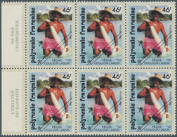 Thematik: Jagd / Hunting: 1993, FRENCH POLYNESIA: Fisherman (large Type) 46fr. Self-adhesive Stamps - Ohne Zuordnung