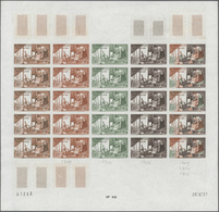 Thematik: Landwirtschaft / Agriculture: 1957, Laos. RICE CULTIVATION. Complete Set (4 Values) In 4 C - Agriculture