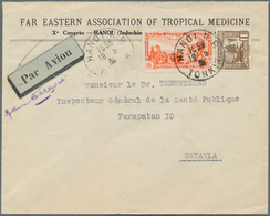 Thematik: Medizin, Gesundheit / Medicine, Health: 1939, Indochina. Congress Letter "Far Eastern Asso - Medizin