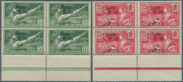 Thematik: Olympische Spiele / Olympic Games: 1924, Syrien, Olympic Games Paris Complete Set In Block - Sonstige & Ohne Zuordnung