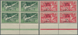 Thematik: Olympische Spiele / Olympic Games: 1924, Syrien, Olympic Games Paris Complete Set In Block - Other & Unclassified