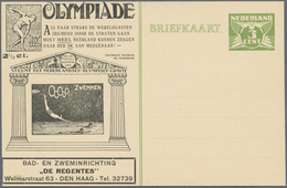 Thematik: Olympische Spiele / Olympic Games: 1928, The Netherlands For Amsterdam 1928. Huygens 3c En - Sonstige & Ohne Zuordnung