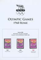 Thematik: Olympische Spiele / Olympic Games: 1960, Guinea For Rome 1960. Olympic Postage Overprint S - Sonstige & Ohne Zuordnung