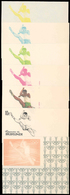 Thematik: Olympische Spiele / Olympic Games: 1964, Burundi: OLYMPIC GAMES TOKYO '64, Broad Jump - 7 - Sonstige & Ohne Zuordnung