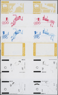 Thematik: Olympische Spiele / Olympic Games: 1971, GREAT OLYMPIC CHAMPIONS - 8 Items; Ajman, Progres - Autres & Non Classés
