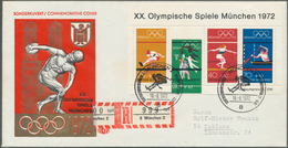 Thematik: Olympische Spiele / Olympic Games: 1972, München, Olympische Sommerspiele-Block Mit Abart - Sonstige & Ohne Zuordnung