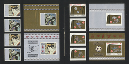 Thematik: Olympische Spiele / Olympic Games: 1972. Sharja, Set Of 4 Stamp-sized Artworks And 2 S/s-s - Other & Unclassified