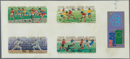 Thematik: Olympische Spiele / Olympic Games: 1976, OLYMPIC SUMMER GAMES MONTREAL '76 - 9 Items; Cook - Other & Unclassified