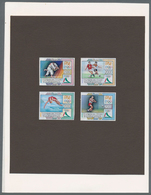 Thematik: Olympische Spiele / Olympic Games: 1996, TAJIKISTAN: Summer Olympics Atlanta Set Of Four S - Other & Unclassified