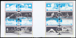 Thematik: Raumfahrt / Astronautics: 1989, Cook-Islands: 20th ANNIVERSARY OF MAN`S FIRST LANDING ON T - Autres & Non Classés