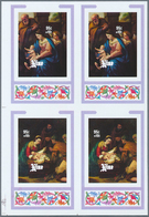 Thematik: Religion / Religion: 1984, Niue. Lot Of 2 Collective Proof Sheets Containing 4 Souvenir Sh - Autres & Non Classés