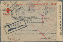 Thematik: Rotes Kreuz / Red Cross: 1943, Official Envelope Of The "COMTE INTERNATIONAL DE LA CROIX R - Rotes Kreuz