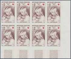 Thematik: Rotes Kreuz / Red Cross: 1965, FRANCE: Red Cross Set Of Two (paintings From Pierre-Auguste - Rotes Kreuz