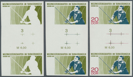 Thematik: Sport / Sport: 1968, DDR: Weltmeisterschaften Im Turnierangeln In Güstrow 20 Pf. 'Angler' - Sonstige & Ohne Zuordnung