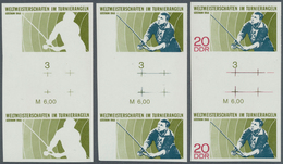 Thematik: Sport / Sport: 1968, DDR: Weltmeisterschaften Im Turnierangeln In Güstrow 20 Pf. 'Angler' - Other & Unclassified