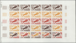 Thematik: Sport-Pferdesport / Sport Equestrian Sports: 1970, Afars And Issas. Lot Of 2 Different Col - Reitsport