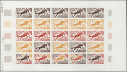 Thematik: Sport-Pferdesport / Sport Equestrian Sports: 1970, Afars And Issas. Lot Of 2 Different Col - Horses