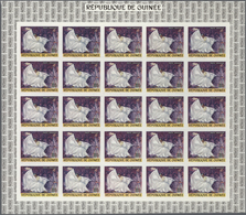 Thematik: Tanz / Dancing: 1966 (ca.), GUINEA: Dancers UNISSUED Airmail Stamp 100fr. In A Complete IM - Tanz