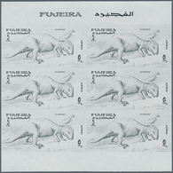 Thematik: Tiere-Dinosaurier / Animals-dinosaur: 1968, FUJEIRA: Prehistoric Animals 5r. Airmail Stamp - Vor- U. Frühgeschichte