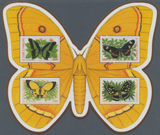 Thematik: Tiere-Schmetterlinge / Animals-butterflies: 2001, SAO TOME E PRINCIPE: Native BUTTERFLIES - Schmetterlinge