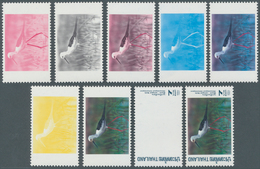 Thematik: Tiere-Vögel / Animals-birds: 1997. Progressive Proof (8 Phases) For The Second 7b Value Of - Sonstige & Ohne Zuordnung
