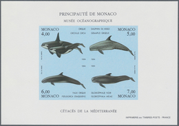 Thematik: Tiere-Meeressäuger (u.a. Wale) / Animals-aquatic Mammals: 1992/1994, MONACO: Whales And Do - Sonstige & Ohne Zuordnung