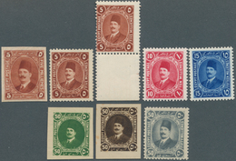 Ägypten: 1922 King Fouad 1st Issue, Eight Essays By Harrison & Sons, With Five Essays (5m.(3), 10m., - Sonstige & Ohne Zuordnung