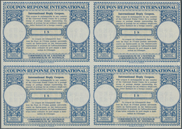 Australien - Ganzsachen: 1950. International Reply Coupon 1 S (London Type) In An Unused Block Of 4. - Ganzsachen