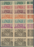 Belgisch-Kongo: 1935, 50 Years Belgium-Congo (Kings Of Belgium Leopold I. To III. And Albert I.) Com - Sammlungen