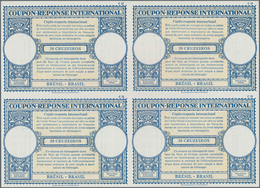 Brasilien - Ganzsachen: 1961. International Reply Coupon 30 Cruzeiros (London Type) In An Unused Blo - Ganzsachen