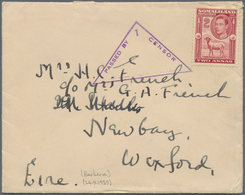 Britisch-Somaliland: 1939 'Somaliland Camel Corps' Envelope + Letter Used From A Camp Near Berbera T - Somalia (1960-...)