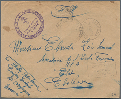 Kamerun: 1942, Stampless Cover From French Forces, Sent From MAROUN / CAMEROUN, 7.AOU 1942, To Ebolo - Cameroon (1960-...)