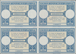 Kamerun: 1954. International Reply Coupon 20 Francs CFA (London Type) In An Unused Block Of 4. Issue - Kamerun (1960-...)