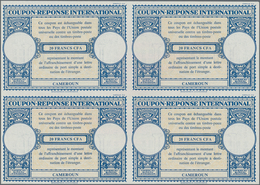 Kamerun: 1954. International Reply Coupon 20 Francs CFA (London Type) In An Unused Block Of 4. Issue - Cameroon (1960-...)