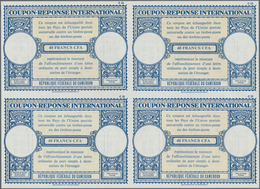 Kamerun: 1963. International Reply Coupon 40 Francs CFA (London Type) In An Unused Block Of 4. Issue - Kamerun (1960-...)