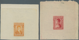 Kolumbien: 1917, Caldas 1/2 C. And Nerino 2 C. Single Die Proofs By Perkins & Bacon, The 1/2 C. On W - Colombia